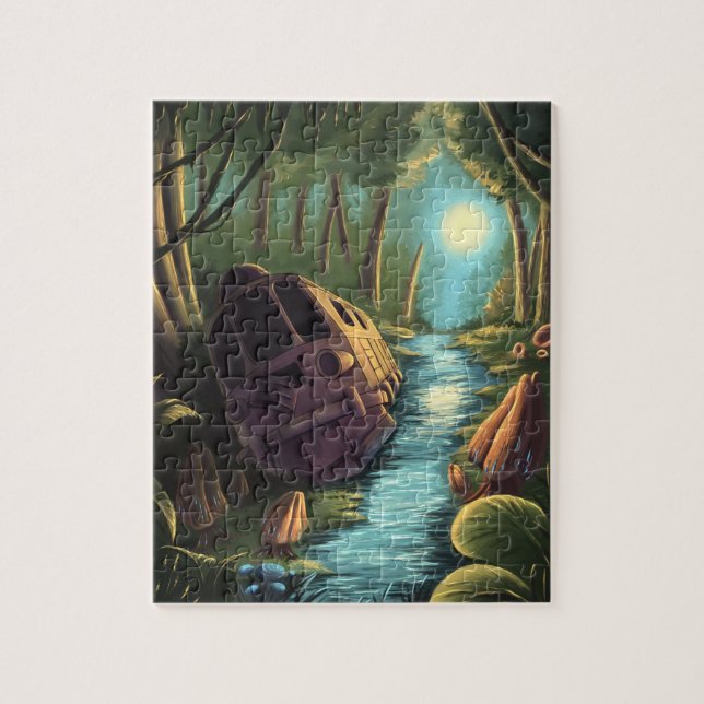 Puzzle Abandon de la pluie (Vertical)