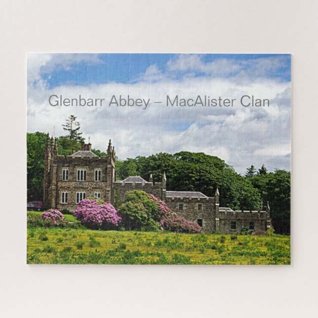 Puzzle Abbaye de Glenbarr - Clan MacAlister (Horizontal)
