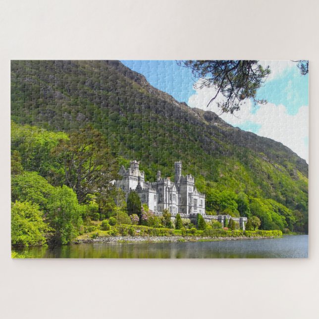 Puzzle Abbaye de Kylemore Connemara Galway Irlande. (Horizontal)