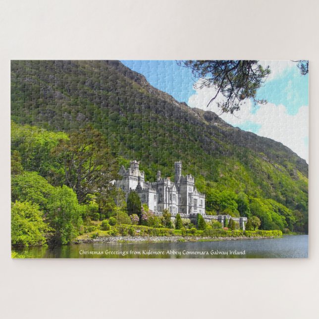 Puzzle Abbaye de Kylemore Connemara Galway Irlande. Pu (Horizontal)
