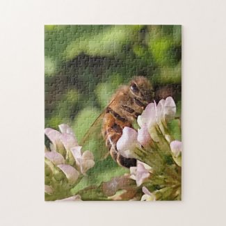 Puzzle abeille 28 cm x 35,5 cm, 252 pièces