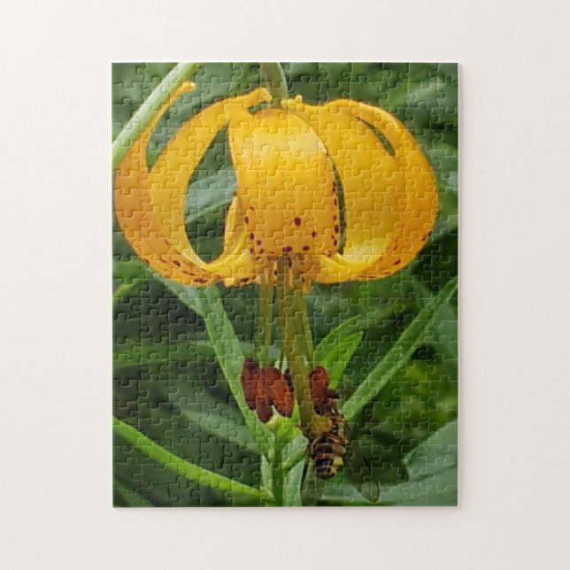 Puzzle Abeille avec énigme de lily (Vertical)
