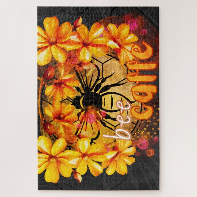 Puzzle Abeille, caffe (Vertical)