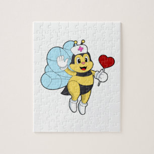 Puzzle Abeille comme infirmière avec coeur.PNG