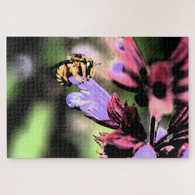 Puzzle Abeille et fleur 20x30 1014 pccna (Horizontal)