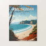 Puzzle Abel Tasman National Park Nouvelle-Zélande Travel<br><div class="desc">Design d'art vectoriel Abel Tasman. Elle est connue pour la piste côtière Abel Tasman,  un long sentier qui serpente au-dessus des plages et traverse des crêtes entre Marahau au sud et Wainui au nord.</div>