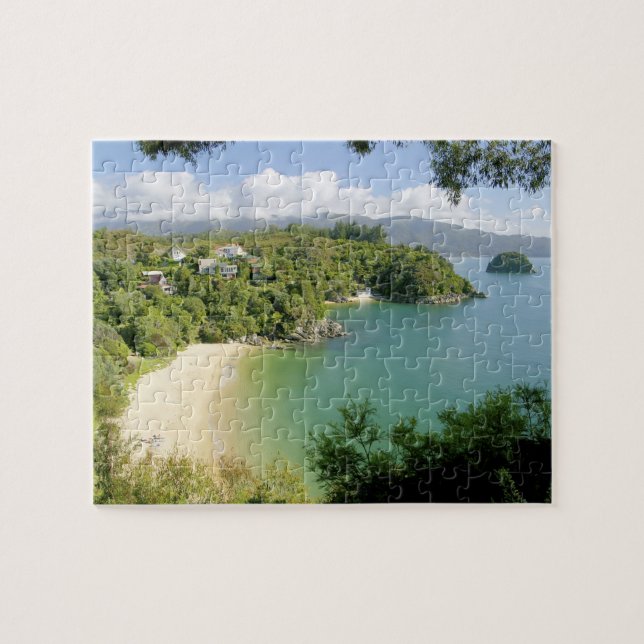 Puzzle Able Tasman NP, Nelson, Nouvelle-Zélande. Les nomb (Horizontal)