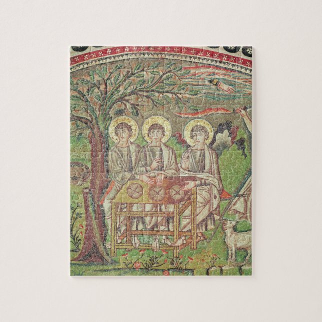 Puzzle Abraham avec les anges (mosaïque) (Vertical)