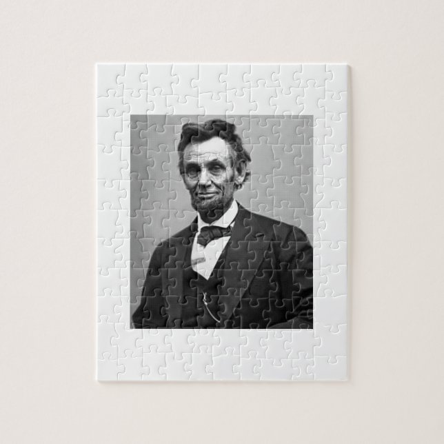 Puzzle Abraham Lincoln (Vertical)