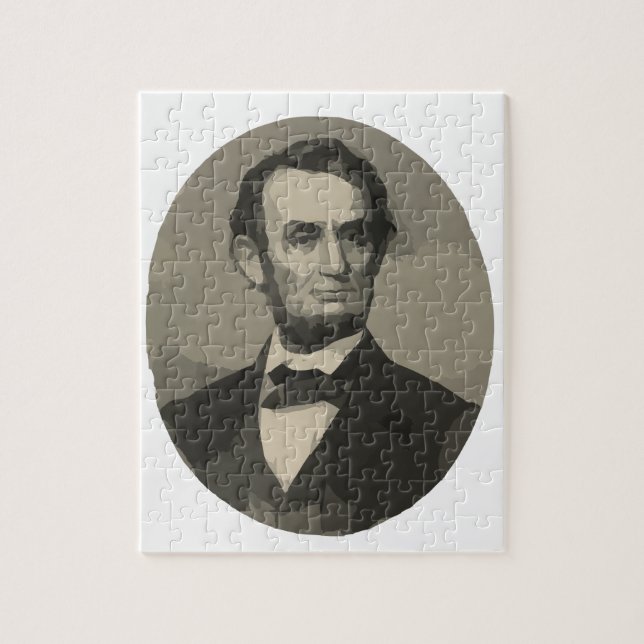 Puzzle abraham lincoln (Vertical)