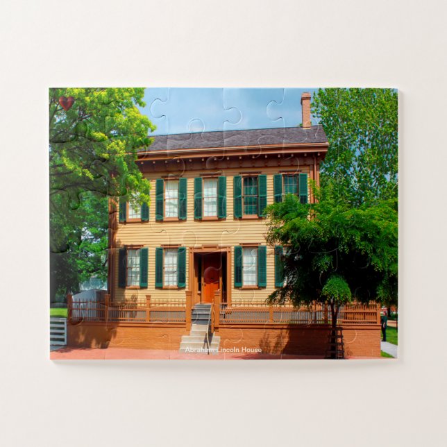 Puzzle Abraham Lincoln House (Horizontal)