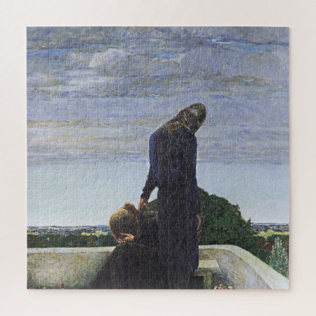 Puzzle « Abschied » (Adieu) par Heinrich Vogeler (Vertical)