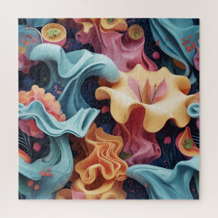 Puzzle Abstraction organique