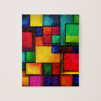Puzzle abstrait