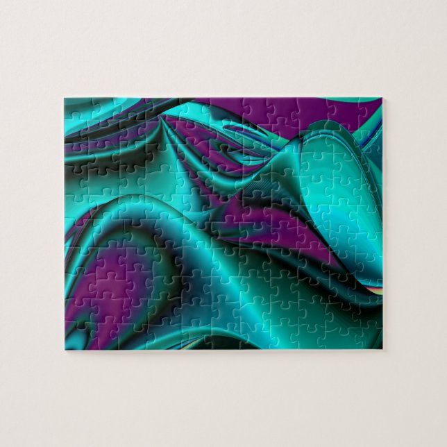 Puzzle abstrait futuriste (Horizontal)