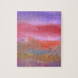 Puzzle Abstrait - Guash - Belles prairies 1 sur 2