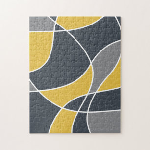 Puzzle Abstrait, moderne, géométrique, motif tendance