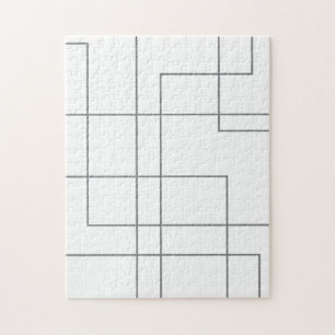 Puzzle Abstrait, moderne, simple, minimaliste ligne art m