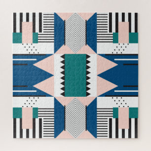 Puzzle Abstrait moderne : Style géométrique sans couture