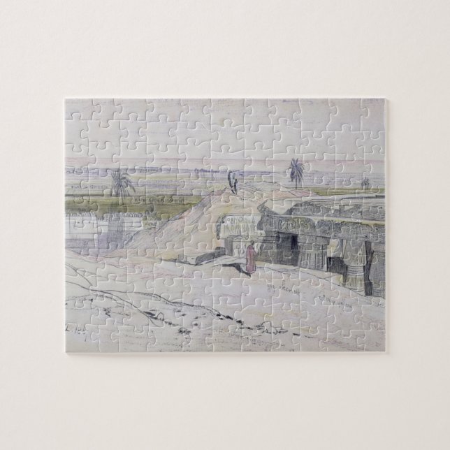 Puzzle Abydus, 13h, le 12 janvier 1867 (encre et (Horizontal)