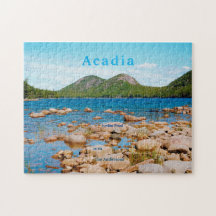 Acadia Bubbles Parc national Jordan Pond Maine
