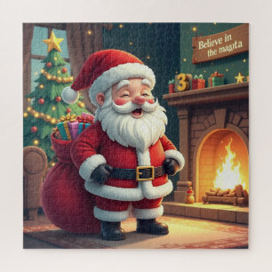 Puzzle Accent de maison de vacances - Décoration de Noël