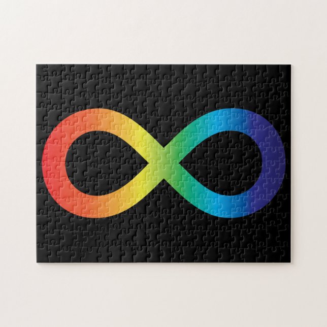 Puzzle Acceptation de la Sensibilisation sur l'autisme de (Horizontal)