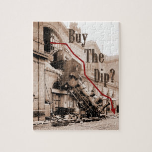 Puzzle Acheter L'Humour Du Marché Stock Dip