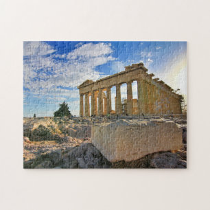 Puzzle Acropole Athènes Grèce Ancien Monde Bâtiments