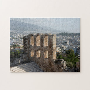 Puzzle Acropole Ruines antiques surplombant Athènes