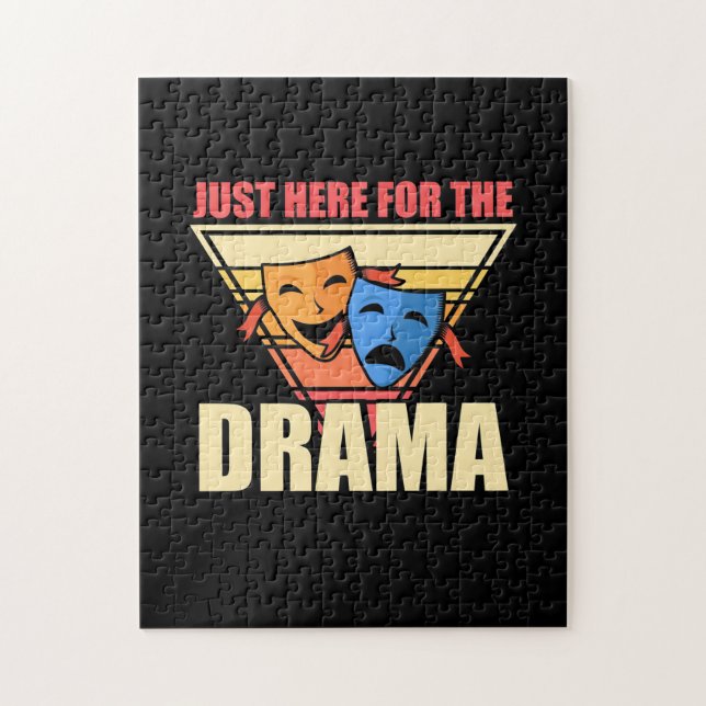 Puzzle Acteur Juste Ici Pour Le Drame (Vertical)