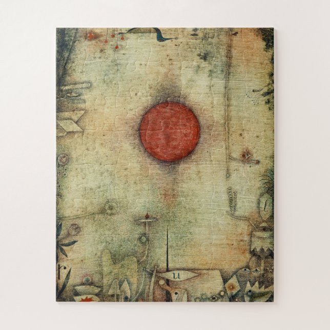 Puzzle Ad Marginem par Paul Klee, Art Abstrait (Vertical)