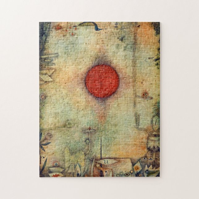 Puzzle Ad marginem - Paul Klee - peinture artistique abst (Vertical)