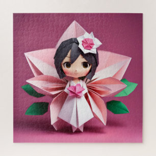 Puzzle Adorable mariée en Origami