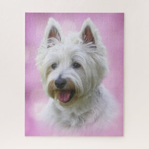 Puzzle Adorable West Highland blanc terrier