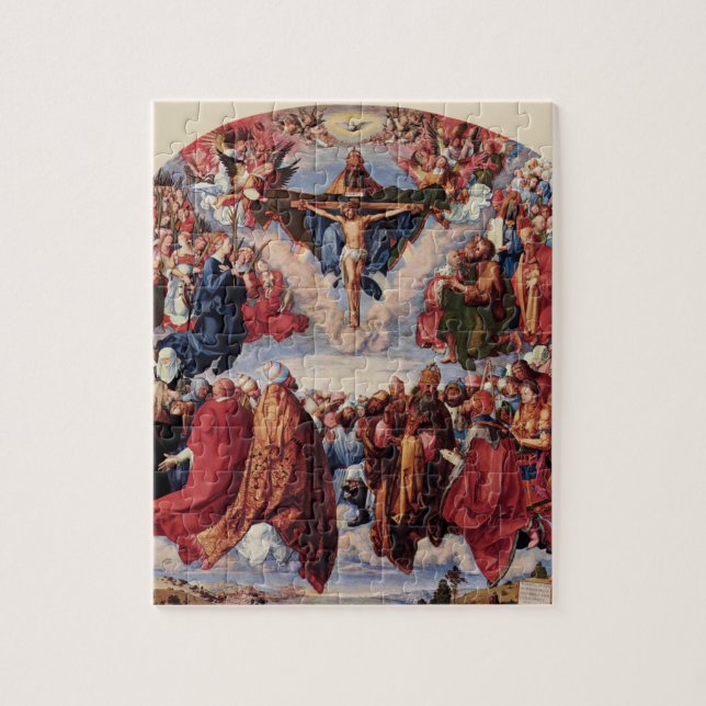 Puzzle Adoration de la Trinité par Albrecht Durer, 1511 (Vertical)