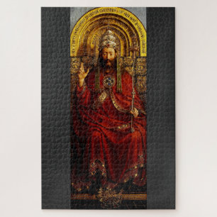 Puzzle Adoration de l'agneau mystique par Jan van Eyck