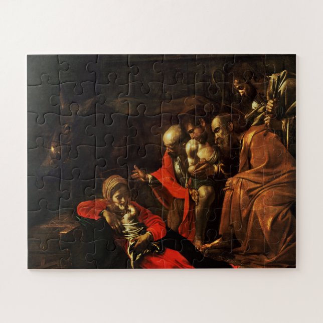 Puzzle Adoration des bergers (Caravaggio) (Horizontal)