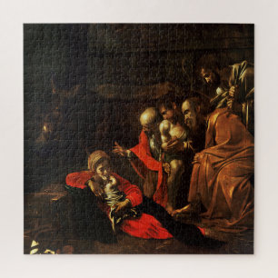 Puzzle Adoration des bergers (Caravaggio)