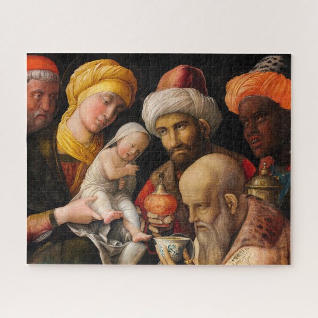 Puzzle Adoration des Mages par Andrea Mantegna (Horizontal)