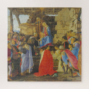 Puzzle Adoration des Mages par Sandro Botticelli 1475