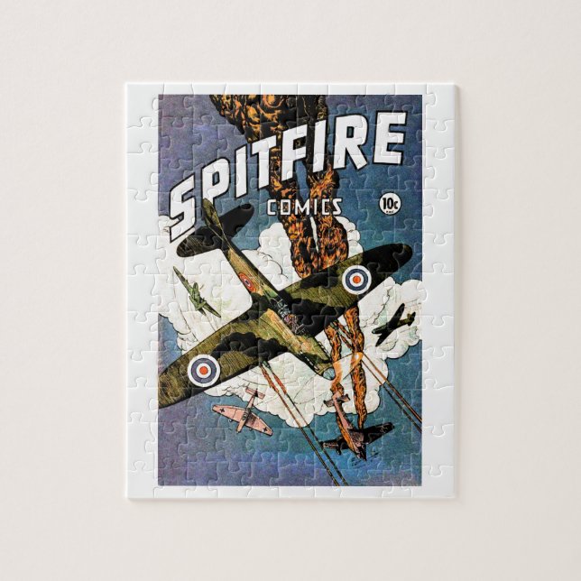 Puzzle Aéronefs de chasse Spitfire (Vertical)