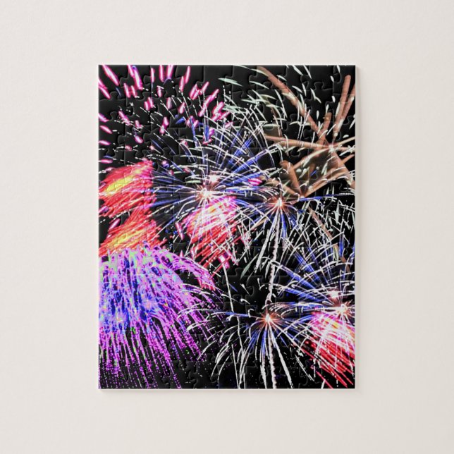 Puzzle Affichage Fireworks (Vertical)