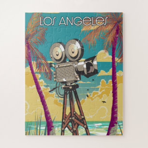 Puzzle Affiche de caméra de cinéma Los Angeles