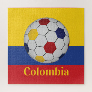 Puzzle Affiche de football colombien