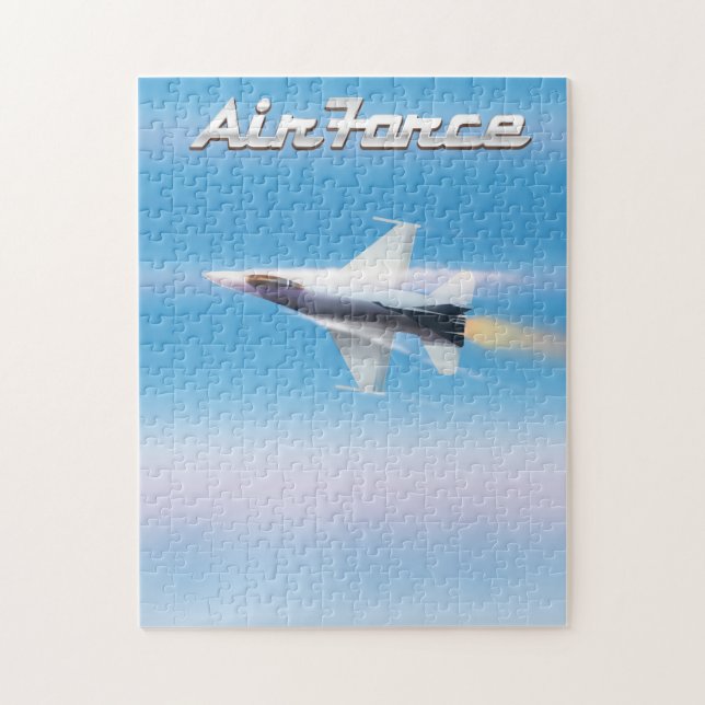 Puzzle Affiche de jet de l'armée de l'air (Vertical)