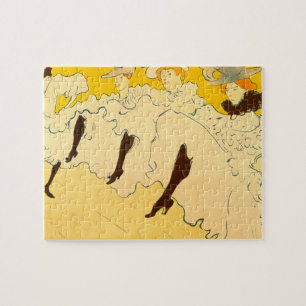 Puzzle Affiche de la danseuse jaune de Toulouse Lautrec