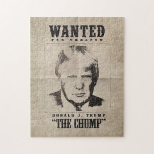 Puzzle Affiche de recherche de Trump - Trump le pigeon