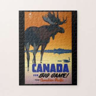Puzzle Affiche de Vintage voyage du Canada