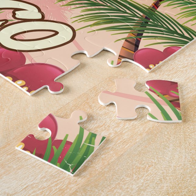 Puzzle Affiche de voyage à Cabo San Lucas au Mexique (Côté)